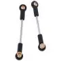 for WPL Upgrade Full Metal Spare Part WPL OP Fitting Metal Accessories Link Set for WPL C14 C24