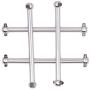 ZYCST 4PCS Metal Dog Bone Drive Shafts for WLtoys A959 A969 A979 K929 1:18 RC Car Upgrade Accessory Parts (Silver)
