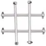 ZYCST 4PCS Metal Dog Bone Drive Shafts for WLtoys A959 A969 A979 K929 1:18 RC Car Upgrade Accessory Parts (Silver)