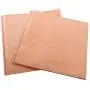 VGSEBA Genuine Pure Copper Leaf Sheets - 100 Pieces Imitation Gold Foil Paper for Handcrafts Decorations 6.3'' x 6.3'', 25 Sheets per Booklet, 4 Booklets