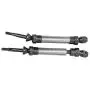 T best RC Drive Shaft, Aluminium Alloy Steel Transmission Axal Accessory Fit for ECX 2WD 1/10 RC Car(Titanium)