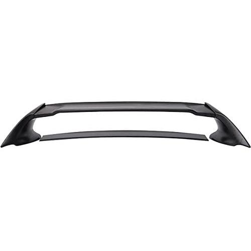 IKON MOTORSPORTS, Trunk Spoiler Compatible With 2006-2011 Honda Civic, Painted #BG51M Opal Silver Blue Metallic ABS Exterior Trunk Rear Spoiler Wing Tail Roof Top Lid, 2007 2008 2009 2010
