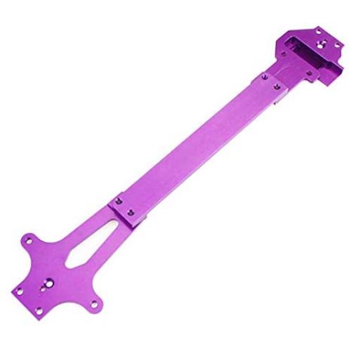 F Fityle Upgrade Aluminum Alloy Parts Radio Tray for 1/12 Wltoys 124018 124019 RC Car DIY Parts - Purple