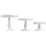 VILAVITA Set of 3 Cake Stands Round Cupcake Stands Metal Dessert Display Cake Stand, White VILAVITA Set of 3 Cake Stands Round Cupcake Stands Metal Dessert Display Cake Stand, White