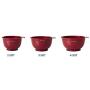 KitchenAid Classic Mixing Bowls, Set of 3, Empire Red