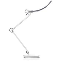 BenQ e-Reading LED Desk Lamp with Swing Arm, Auto-Dimming and Hue Adjustment, No Screen Glare, Eye Care, Perfect for Designers, Engineers, Architects, Reading, Office - Silver (AR15_D Silver)