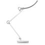 BenQ e-Reading LED Desk Lamp with Swing Arm, Auto-Dimming and Hue Adjustment, No Screen Glare, Eye Care, Perfect for Designers, Engineers, Architects, Reading, Office - Silver (AR15_D Silver)