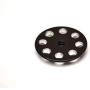 Exotek 1665Gun 1/8 Buggy XL Wing Buttons, 22Mm (2), Gunmetal