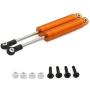 4-Pack Shock Absorber Damper Internal Spring 112mm for 1/10 Crawler Truck HSP HPI AXIAL Tamiya LOSI RC Car Metal Upgraded Parts(Orange)