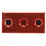 JVSISM Metal Beam Middle Beam Parts Suitable for WPL C14 C24 B14 B24 B16 1/16 4WD 6 Truck RC Model Car Red