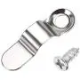 uxcell Frame Turn Button, 9/10'' Metal Bow Shape with Screws for Hanging Pictures, Photos, Drawings and Posters, 20 Pcs (Silver Tone) uxcell Frame Turn Button, 9/10'' Metal Bow Shape with Screws for Hanging Pictures, Photos, Drawings and Posters, 20 Pcs (Silver Tone)