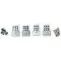 Katigan 4Pcs RC Car Metal Shock Tower Bracket Kits Shock Sbsorbers Extension Seatfor 1/16 WPL C-14/C-14K/C-24/C-24K Truck Off Road Car Parts