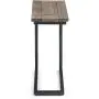 SIMPLIHOME Skyler Solid Mango Wood and Metal 18 inch wide Rectangle Industrial C Side Table in Beach Brown, Fully Assembled, for the Living Room and Bedroom SIMPLIHOME Skyler Solid Mango Wood and Metal 18 inch wide Rectangle Industrial C Side Table in Beach Brown, Fully Assembled, for the Living Room and Bedroom