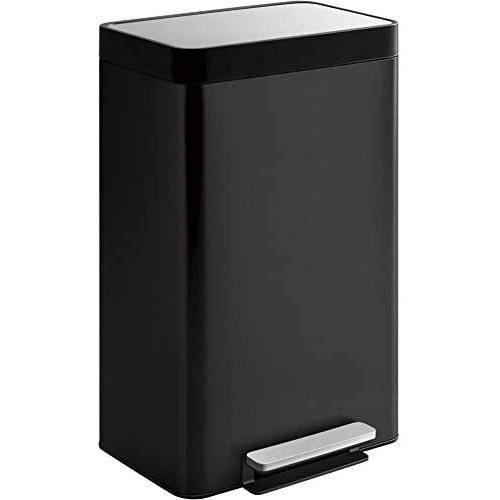 Kohler K-20940-BST 13-Gallon Step Trash Can, Black Stainless,Black Stainless Steel Kohler K-20940-BST 13-Gallon Step Trash Can, Black Stainless,Black Stainless Steel