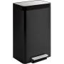 Kohler K-20940-BST 13-Gallon Step Trash Can, Black Stainless,Black Stainless Steel Kohler K-20940-BST 13-Gallon Step Trash Can, Black Stainless,Black Stainless Steel