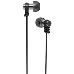 Brainwavz Omega Clear Bass Earbuds with Remote & Microphone - Metal Housing & Noise Isolating Earphones