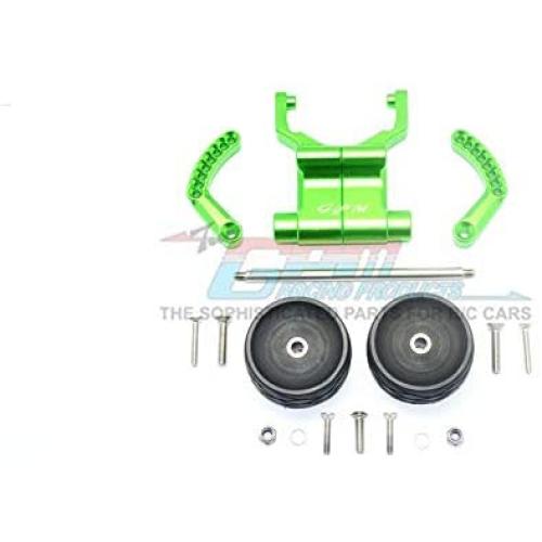 for Traxxas E-Revo VXL 2.0 / E-Revo Brushless Upgrade Parts Aluminum Rear Adjustable Wheelie - 1 Set Green
