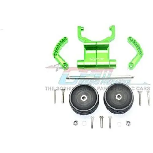for Traxxas E-Revo VXL 2.0 / E-Revo Brushless Upgrade Parts Aluminum Rear Adjustable Wheelie - 1 Set Green