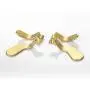 TOMSIN Metal D-Pads and Paddles for Xbox Elite Controller Series 2, Stainless Steel Replacement Parts Compatible with Xbox Elite Wireless Controller (Gold)