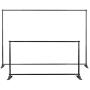 T-SIGN 5x7 - 8x10 ft Heavy Duty Backdrop Banner Stand, Thicker Professional Large Telescopic Display Step and Repeat Stand for Photography, 1 Carry Bag