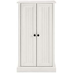Crosley Furniture Seaside Accent Cabinet, White