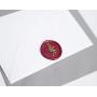 UNIQOOO Arts & Crafts 180 Pcs Metallic Burgundy Wine Red Box Sealing Wax Beads Nuggets for Wax Seal Stamp, Great for Embellishment of Cards Envelope, Wedding Invitation, Wine Package, Gift Idea