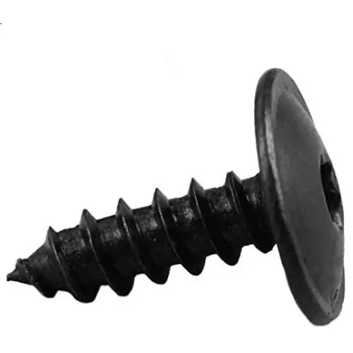 30Pcs Car Torx Screws Universal Rivets Clips Bolt Wheel Arch Fasteners Splashguard Metal Retainers for Grille Bumper Skirt Door Trim Panel Lining Fender (3/16'' Hole Dia)