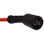 A-Team Performance Silicone Spark Plug Wires Compatible with GMC Chevy Car 8'' Vortec LS LS1 LS2 LS3 LS6 LS7 4.8L 5.3L 5.7L 6.0L 6.2L 7.0L 1999-2014 Red 8.0mm