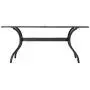 Christopher Knight Home Cayman Outdoor 6-Seater Cast Aluminum Dining Set, 7-Pcs Set, Black Sand