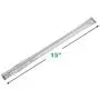 EasiBBQ 6 Pack Heat Plate Shields Flame Tamers, Stainless Steel Pipe Burner Tubes Replacement Parts for Nexgrill 720-0882A, 720-0896, 720-0896B, 720-0896C, 720-0925 Grills EasiBBQ 6 Pack Heat Plate Shields Flame Tamers, Stainless Steel Pipe Burner Tubes Replacement Parts for Nexgrill 720-0882A, 720-0896, 720-0896B, 720-0896C, 720-0925 Grills