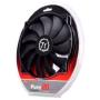 Thermaltake 200mm Pure 20 Series Black 200x30mm Thick Quiet High Airflow Case Fan with Anti-Vibration Mounting System Cooling CL-F015-PL20BL-A