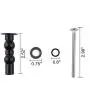 Toilet Seat Hinge Screw Compatible with TOTO Toilet, Expanding Rubber Bolt Top Nuts Set for Top Mount Toilet Seat Tightening Kit Replacement,Toilet Seat Blind Hole Fixing Kit for TOTO Toilets,2 Pack Toilet Seat Hinge Screw Compatible with TOTO Toilet, Expanding Rubber Bolt Top Nuts Set for Top Mount Toilet Seat Tightening Kit Replacement,Toilet Seat Blind Hole Fixing Kit for TOTO Toilets,2 Pack