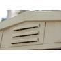 Keter Factor 6x6 Large Resin Outdoor Shed for Patio Furniture, Lawn Mower, and Bike Storage, Beige/Brown
