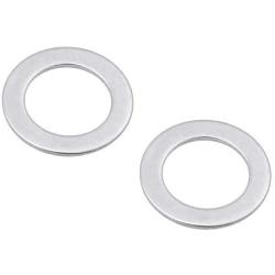 Hobbypark Metal Washers 5x8x0.5mm for Traxxas RC Cars,Replacement of Part 1985 (Set of 100) (Sliver)