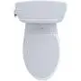 TOTO CST744SL#01 Drake 2-Piece Ada Toilet with Elongated Bowl, Cotton White TOTO CST744SL#01 Drake 2-Piece Ada Toilet with Elongated Bowl, Cotton White