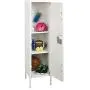 Office Dimensions Personal Locker Storage Cabinet, White Office Dimensions Personal Locker Storage Cabinet, White