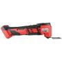 Milwaukee 2626-20 M18 18V Lithium Ion Cordless 18,000 OPM Orbiting Multi Tool with Woodcutting Blades and Sanding Pad with Sheets Included (Battery Not Included, Power Tool Only)