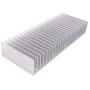 Awxlumv Aluminum Heatsink 60 x150 x 25 mm / 2.36x 5.91x 0.98 Inch Radiator for Circuit Board PCB Heat Sinks Led Cooling Cooler Amplifier Transistor Semiconductor Devices with 24 pcs Fins - Sliver