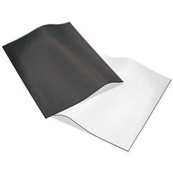 Master Magnetics - B005HY9KDM Magnet Sheet, Magnetic Paper, 12'' Wide, 24'' Long, White Vinyl Back, 08505