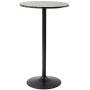 Pearington Lucia Round Bar and Pub Table with Faux Marble Top, 1 Pack,