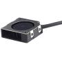 JMT M.2 2280 SSD Heatsinks with 20mm DC5V DC12V 3pin Fan Powerful Cooling Radiator for PCIE NVME SATA M.2 SSD Cooler (DC5V Fan,Red)