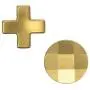 TOMSIN Metal D-Pads and Paddles for Xbox Elite Controller Series 2, Stainless Steel Replacement Parts Compatible with Xbox Elite Wireless Controller (Gold)