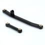 LCX Racing 1/24th RC Crawler Car CNC Machined Aluminum Steering Link Linkage Front Axle for Axial SCX24 AXI90081 AXI00001 AXI00002 AXI00004, Upgrades Parts Accessories