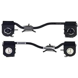 HK-Part Fan for Lenovo Yoga 900-13ISK Dual Cooling Fan with Heatsink 5H40K48422