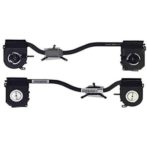 HK-Part Fan for Lenovo Yoga 900-13ISK Dual Cooling Fan with Heatsink 5H40K48422