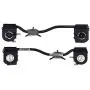 HK-Part Fan for Lenovo Yoga 900-13ISK Dual Cooling Fan with Heatsink 5H40K48422