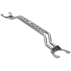 DC Sports CSB1205 Carbon Steel Front Strut Bar, Gunmetal