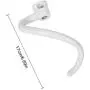 Coated Dough Hook Attachments for Kitchenaid Stand Mixer Bowl-Lift, Spiral Coated Metal Dough Hooks Fits Models KV25G0X, KV25G8X, KV25H0X, KP26M1X, KP26M8X, KL26M8X Coated Dough Hook Attachments for Kitchenaid Stand Mixer Bowl-Lift, Spiral Coated Metal Dough Hooks Fits Models KV25G0X, KV25G8X, KV25H0X, KP26M1X, KP26M8X, KL26M8X
