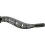 VMS Racing Dual Bend SHORT THROW SHIFTER in GUNMETAL Gray Grey Dark Silver CNC Aluminum Metal for Honda Civic (88-00) and Del Sol (93-97) EK EK4 EK9 EM1 EF EF9 EG EG6 EJ1 D15 D16 B16 B18 JDM 88 89 90 91 92 93 94 95 96 97 98 99 00 1988 1989 1990 1991 1992 