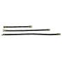 Dreffco 28'' x 3/4'' High Capacity Black Non-Whistle Gas Flex Line for NG or LP Fire Pits Dreffco 28'' x 3/4'' High Capacity Black Non-Whistle Gas Flex Line for NG or LP Fire Pits